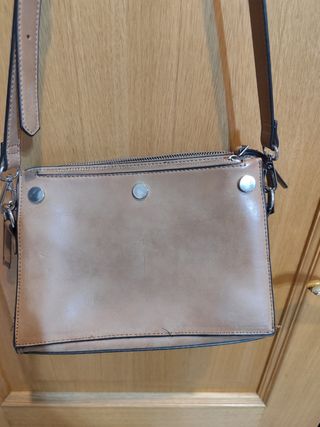 Bolso bandolera parfois marrón