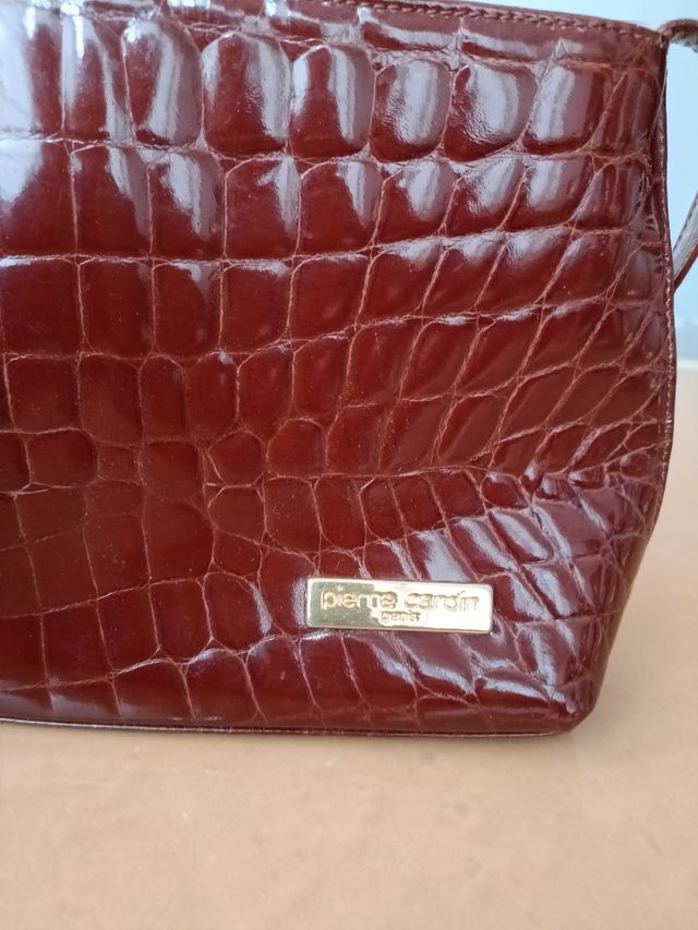 Bolso Pierre Cardin marrón