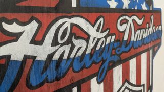 Cartel Harley Davidson EEUU
