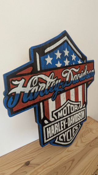 Cartel Harley Davidson EEUU