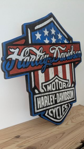 Cartel Harley Davidson EEUU