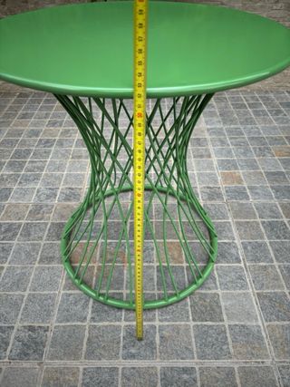 Mesa auxiliar de jardín esmaltada Troia El Corte Inglés