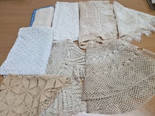 Tapetes de ganchillo antiguos