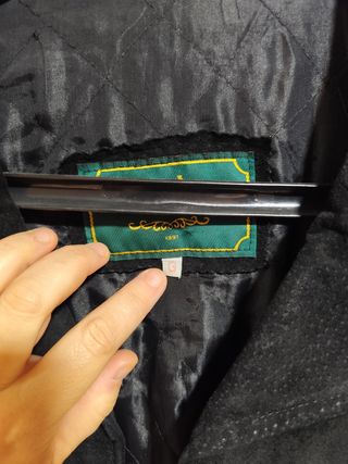 Chaqueta 3/4 ante t.38