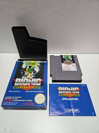 Bionic Commando nintendo nes