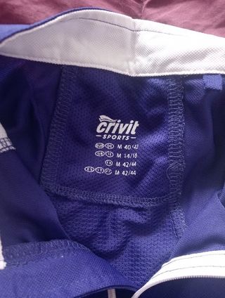 Maillot ciclismo Crivit mujer M