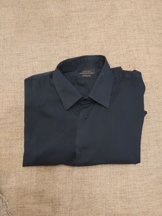 Camisa azyl manga larga ZARA
