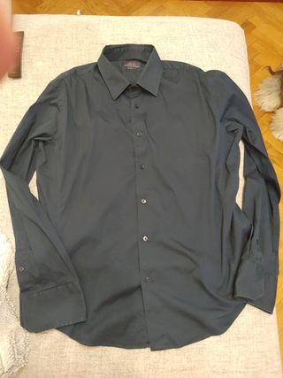 Camisa azyl manga larga ZARA