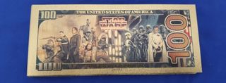 Star wars: Coleccion 23 billetes laminados nuevos