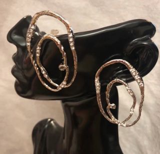 Pendientes Zara Plata - Geometric