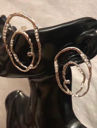 Pendientes Zara Plata - Geometric