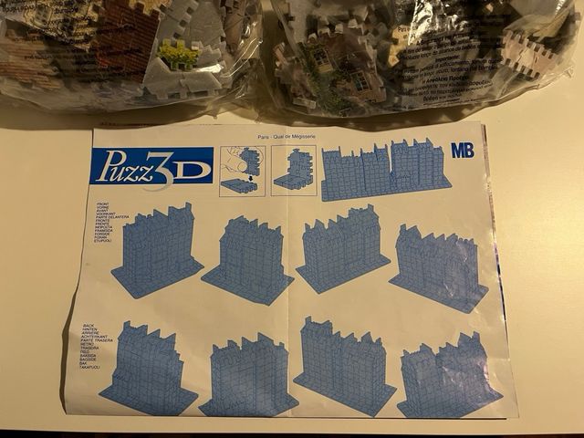 Puzzle 3D Paris Quai de megisserie