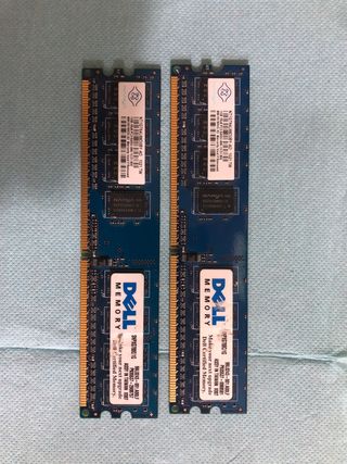 2x RAM Dell 1GB DDR3