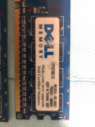 2x RAM Dell 1GB DDR3