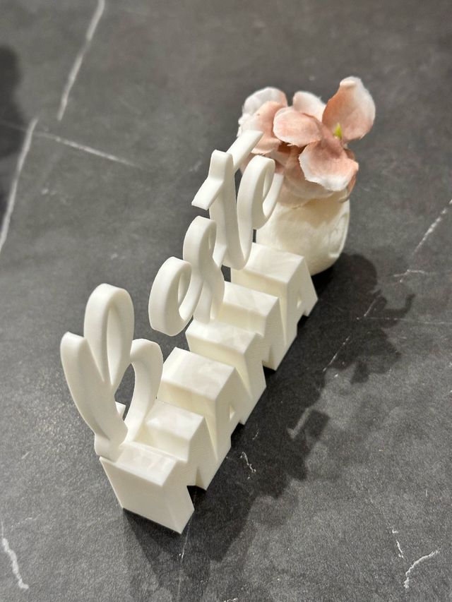 Decorazione 3D "Beste Mama"