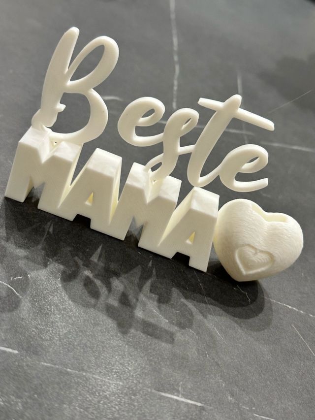Decorazione 3D "Beste Mama"