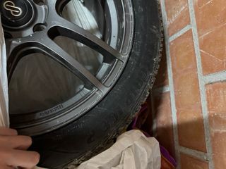 neumáticos de invierno sobre discos honda civic x 215 50 17