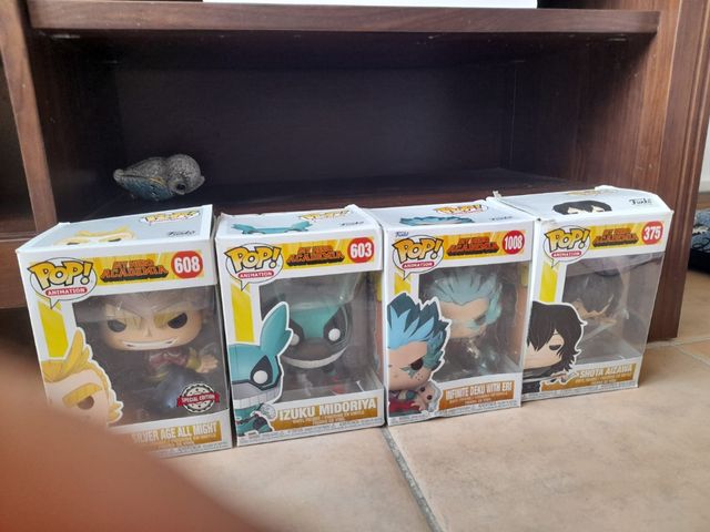 4 Funko Pop! My Hero Academia
9 € cada uno