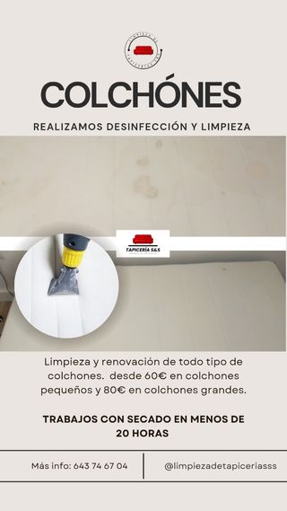 Limpieza de colchón