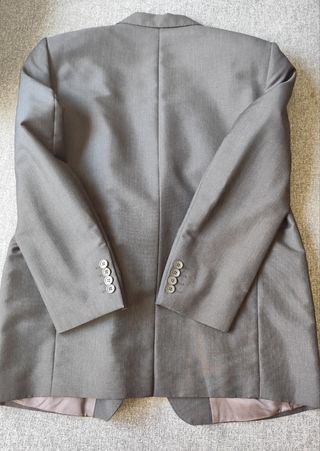 Traje gris Señor - Hombre