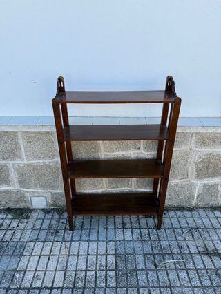 Estantería librería madera vintage