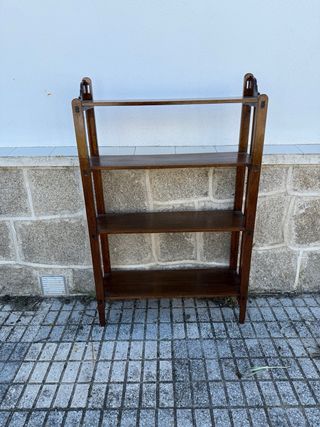 Estantería librería madera vintage