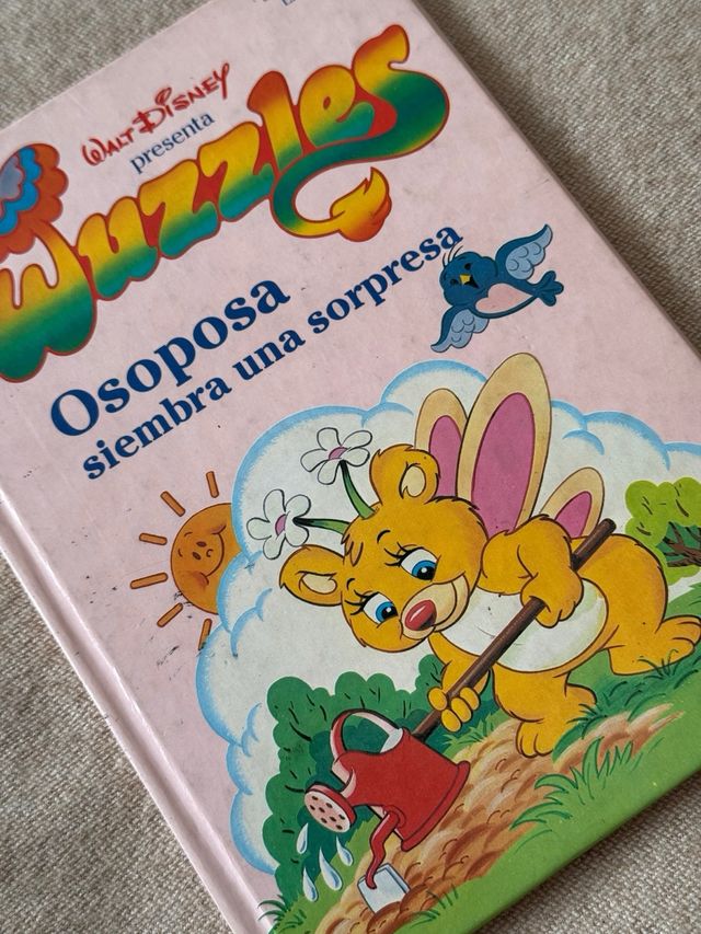 Peluche Disney Wuzzles Osoposa 1984 excelente