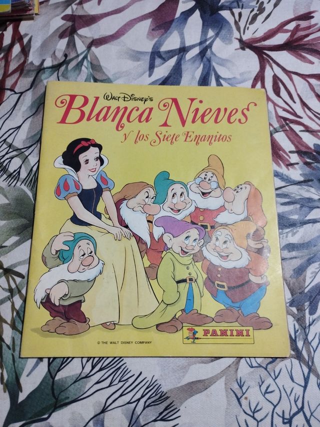 Album Panini Biancaneve Disney anni '90