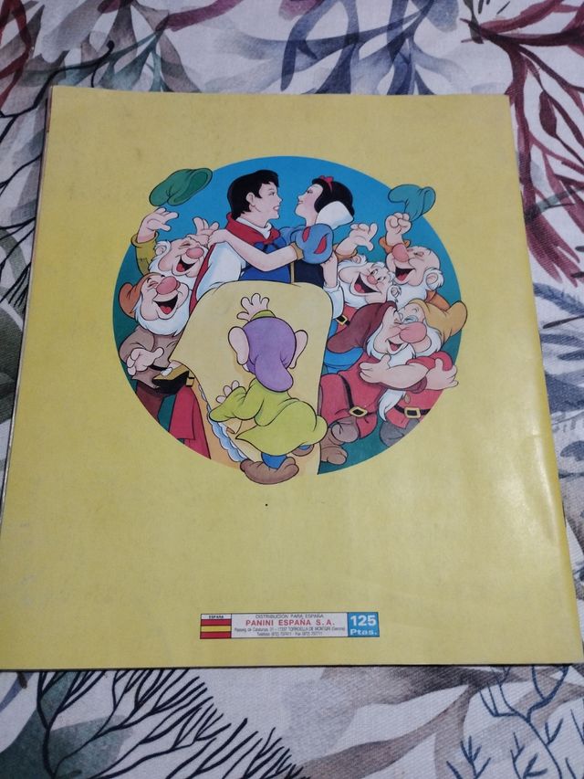 Album Panini Biancaneve Disney anni '90