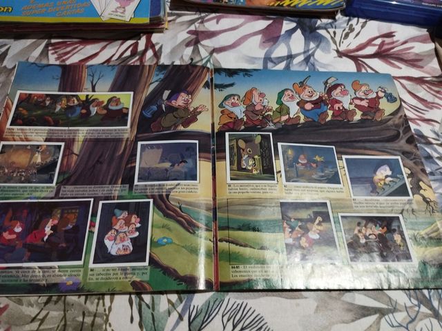 Album Panini Biancaneve Disney anni '90