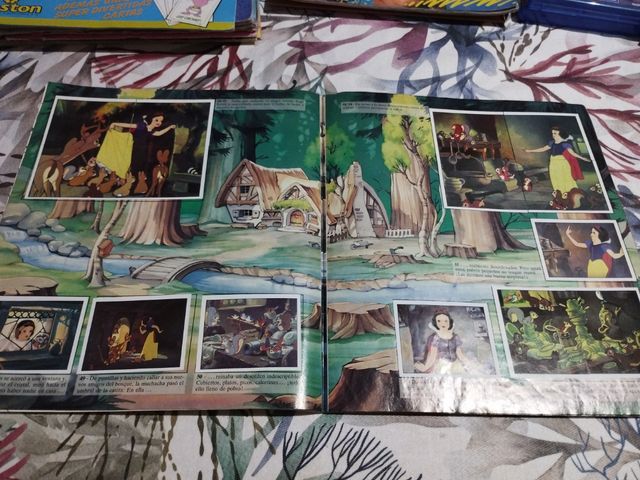 Album Panini Biancaneve Disney anni '90