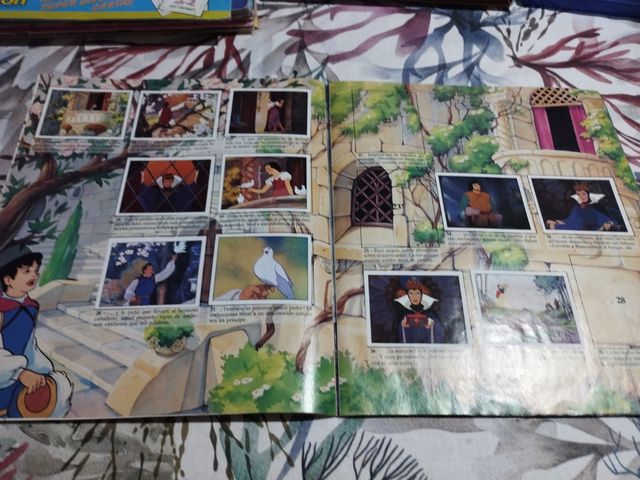 Album Panini Biancaneve Disney anni '90