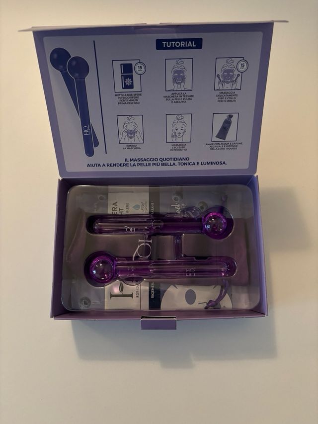 HQ sfere massaggio viso con maschera