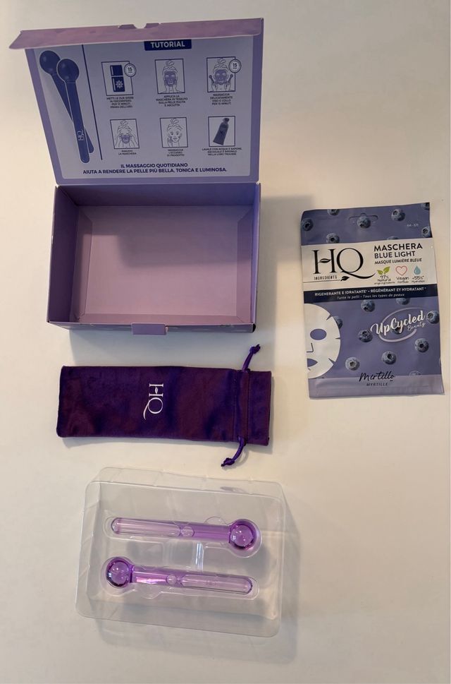 HQ sfere massaggio viso con maschera