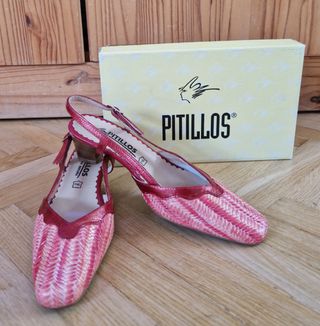 Pitillos 39 - Zapato tacón rojo