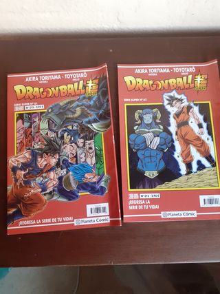Comic-Manga Dragon ball super numeros 272-273