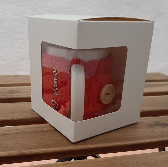 Cubretaza rojo, regalo original