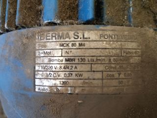 Motor ordeñadora usado buen estado funciona