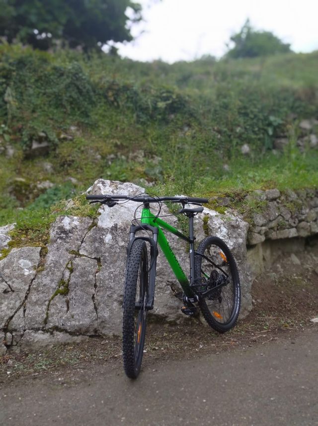 Bicicleta de montaña o cambio