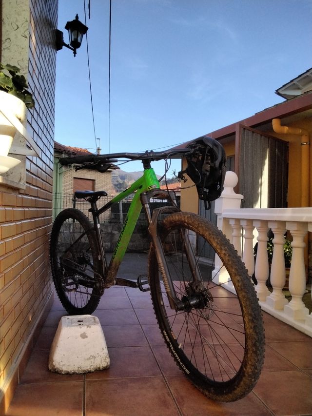 Bicicleta de montaña o cambio