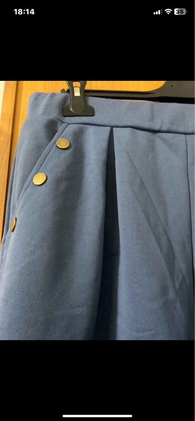 Completo tuta donna blu