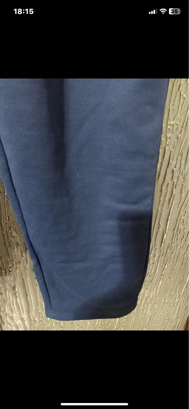 Completo tuta donna blu