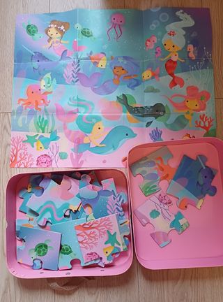 Puzzle 24 piezas sirenas