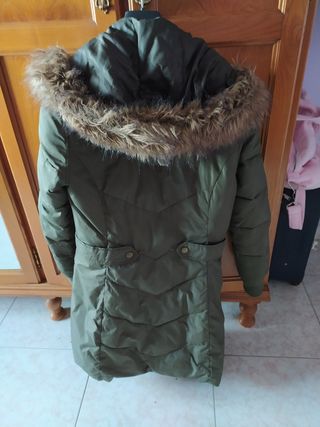 Anorak verde niña - Abrigo invierno