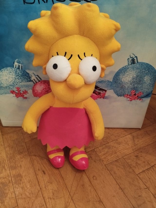 Peluche Lisa Simpson - Los Simpsons