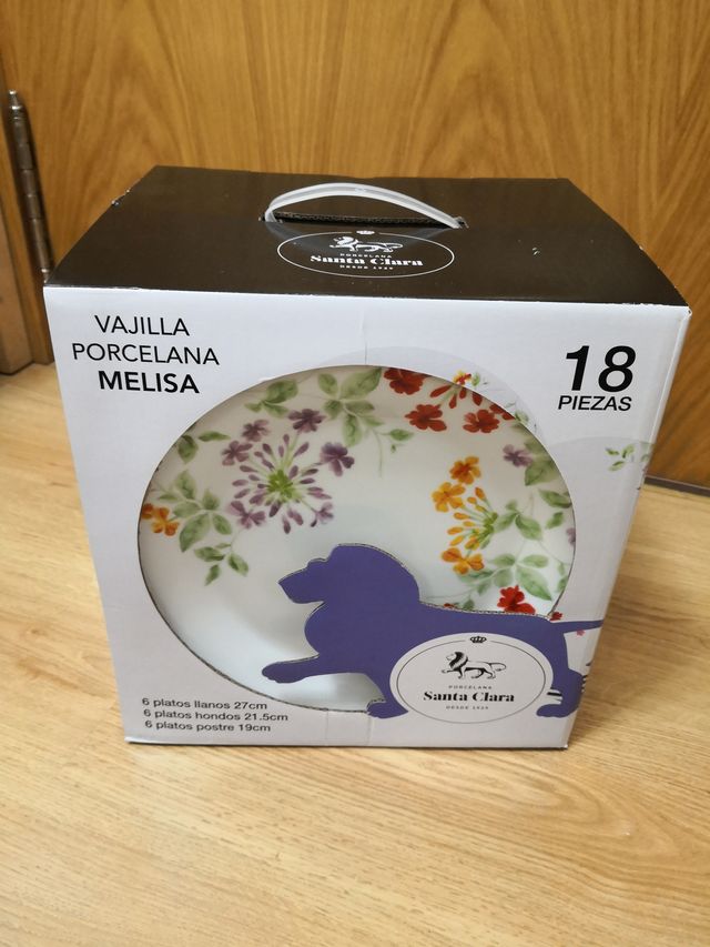 Vajilla Santa Clara sin estrenar modelo Melisa