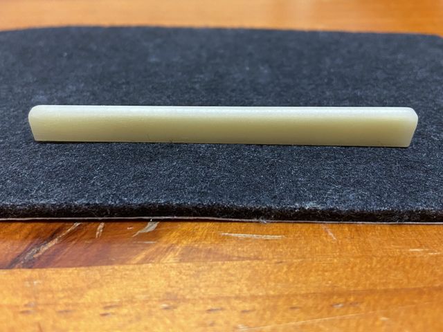 Silleta de hueso  para guitarra clásica