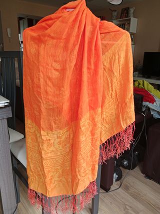 x2 Fulares marroquíes - Rojo y Naranja