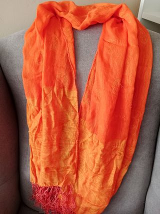 x2 Fulares marroquíes - Rojo y Naranja