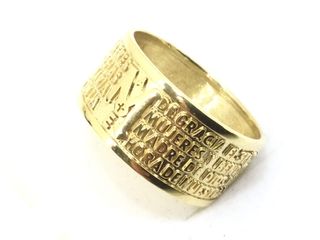 anillo oro 18k